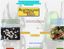 Tablet Screenshot of ozinsects.com